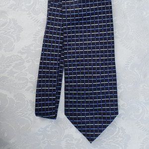 Men's 100% Silk Neck Tie HENRY JACOBSON 60" x 4"